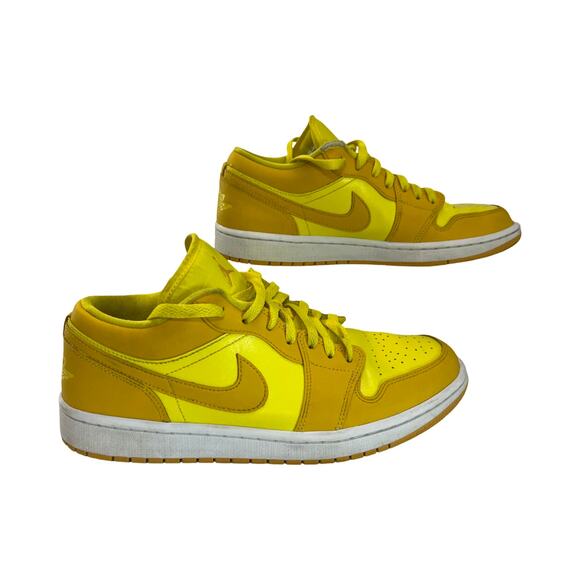 Air Jordan 1 Low Pollen Yellow White Men’s Size 11 DC0774-700 2021 Retro - Picture 6 of 9